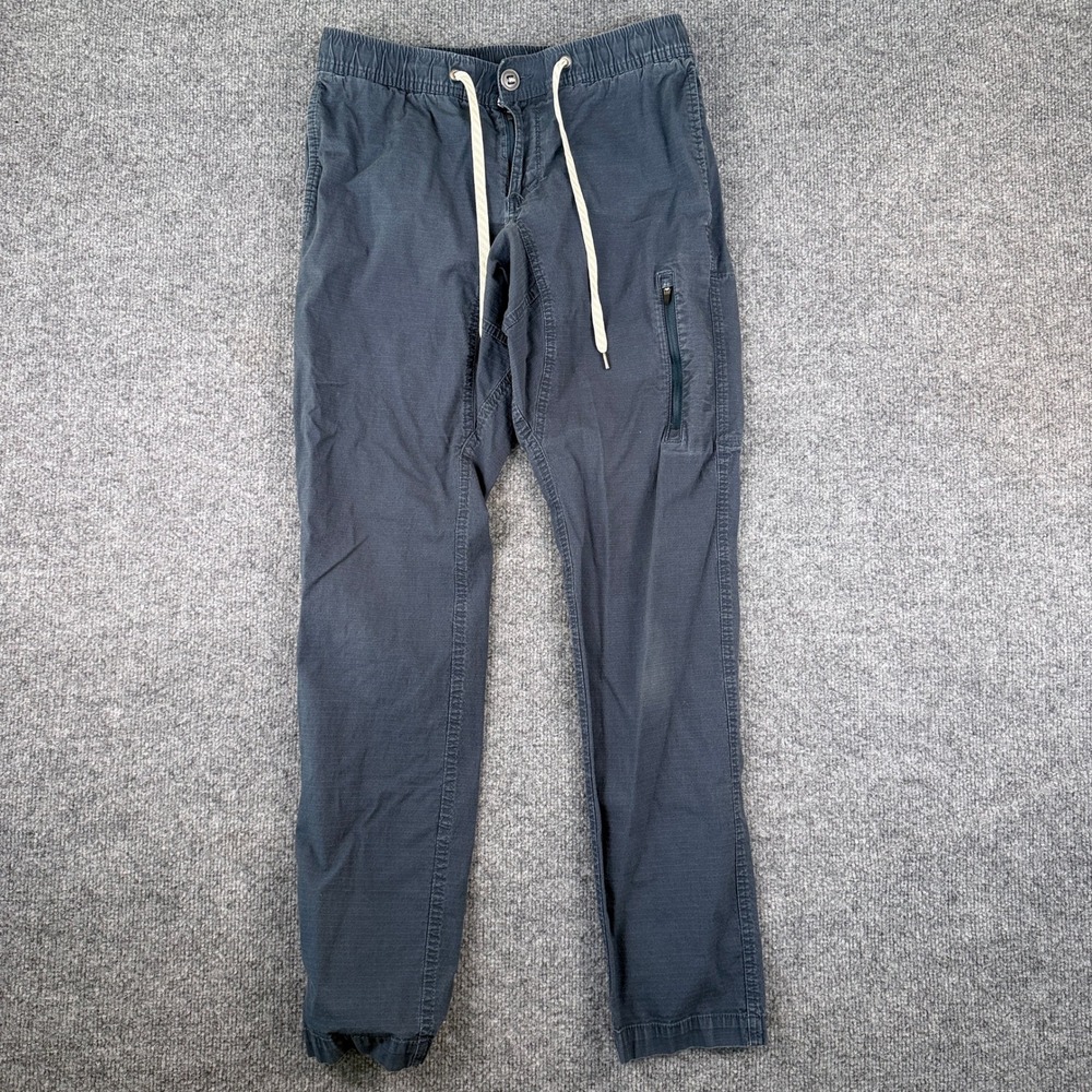 Vuori Ripstop Climber Pant Mens Small Blue Jogger Cargo Outdoor V412